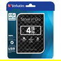 Verbatim Store'n Go 4TB USB 3.2 Gen 1 (USB 3.0) Disco Duro Externo Portátil 2.5" Negro - 5400 RPM, FAT32