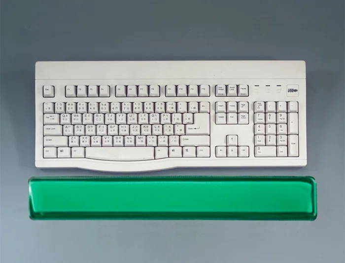 Q-connect Reposamuñecas Gel Verde