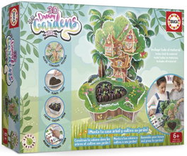 EDUCA BORRAS 3D Dream Gardens 2 en 1 Casa del Árbol