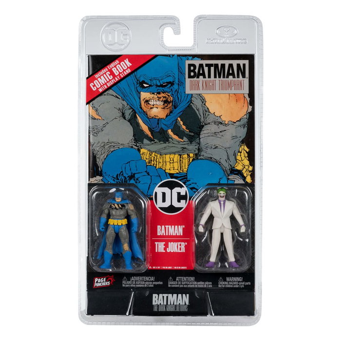 McFarlane Toys DC Direct Gaming Figuras & Cómic Batman & The Joker (Batman: The Dark Knight Returns) 8 cm