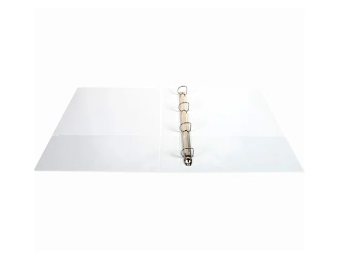Exacompta Carpeta KreaCover 4 Anillas Mixtas 30mm A4+ Blanco