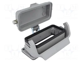HARTING Carcasa para conectores HDC Han® B tamaño 16B con tapa