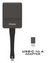 Iiyama WP D002C Dongle Presentación USB-C, 4K Ultra HD 60pps, Conexión Wi-Fi, Compatible con Windows y Mac, App EShare, Color Negro/Plata