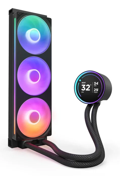NZXT Kraken Elite 360 RGB Negro NZXT Kraken Elite 360 RGB Negro