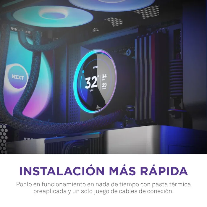 NZXT Kraken Elite 360 RGB Negro NZXT Kraken Elite 360 RGB Negro
