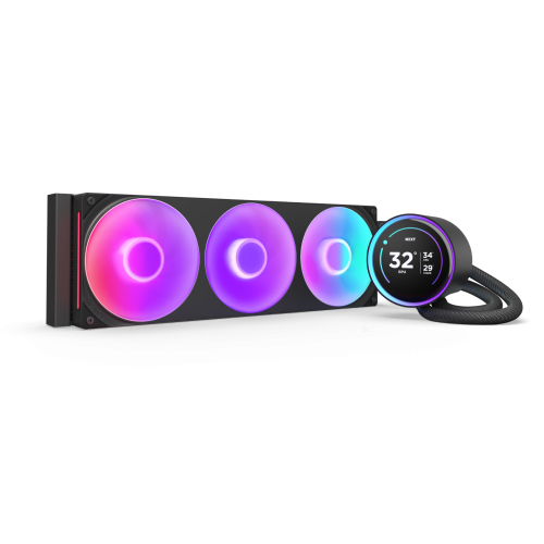 NZXT RL-KR36E-B2 Kraken Elite 360 RGB Refrigeración Líquida Todo en Uno para Procesador 12 cm Negro NZXT RL-KR36E-B2 Kraken Elite 360 RGB Refrigeración Líquida Todo en Uno para Procesador 12 cm Negro