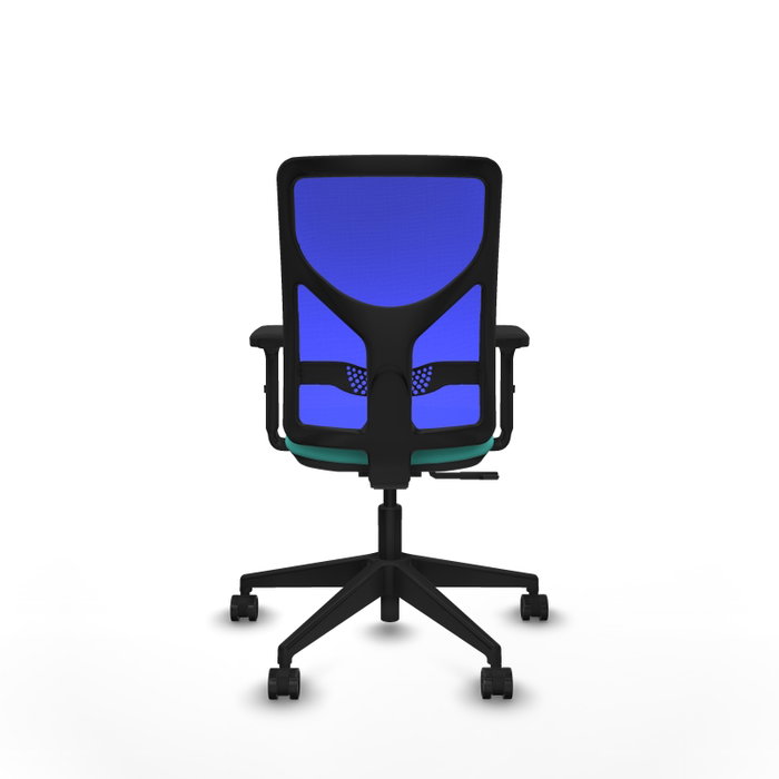 PIQUERAS Y CRESPO Silla de oficina Motilla con mecanismo Sincro, Turquesa y Azul PIQUERAS Y CRESPO Silla de oficina Motilla con mecanismo Sincro, Turquesa y Azul