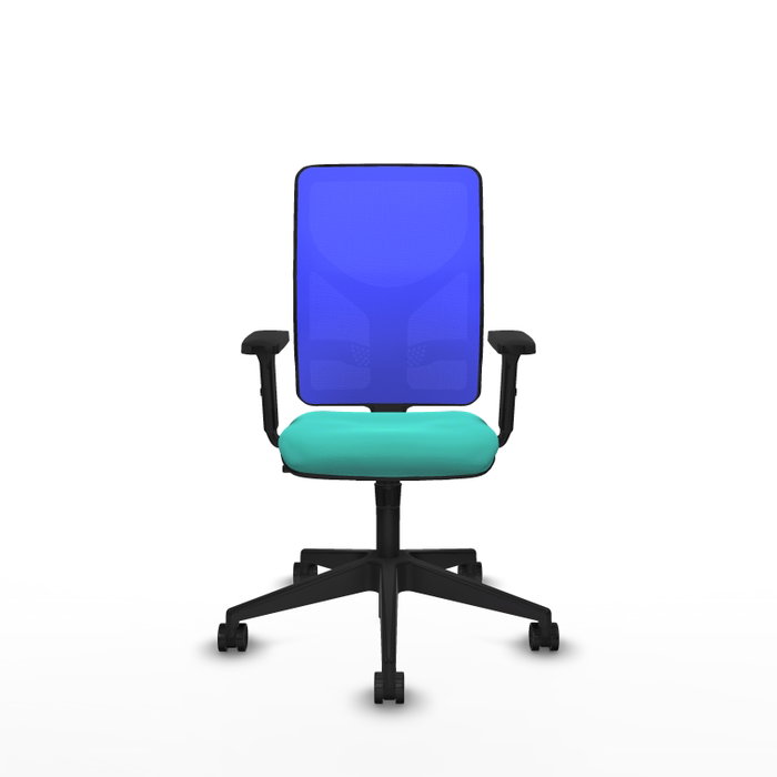 PIQUERAS Y CRESPO Silla de oficina Motilla con mecanismo Sincro, Turquesa y Azul PIQUERAS Y CRESPO Silla de oficina Motilla con mecanismo Sincro, Turquesa y Azul
