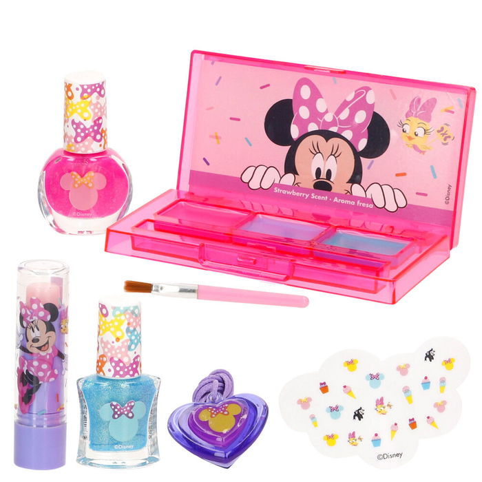 DISNEY Set de Maquillaje Minnie, Juguete No Tóxico para Niñas de +5 Años DISNEY Set de Maquillaje Minnie, Juguete No Tóxico para Niñas de +5 Años