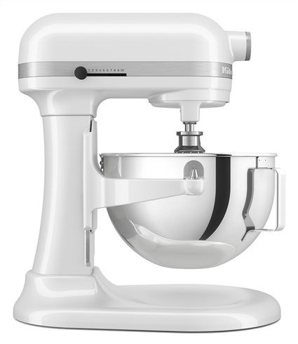 Kitchenaid 5KSM55SXX Robot de Cocina Heavy Duty 5.2L Blanco