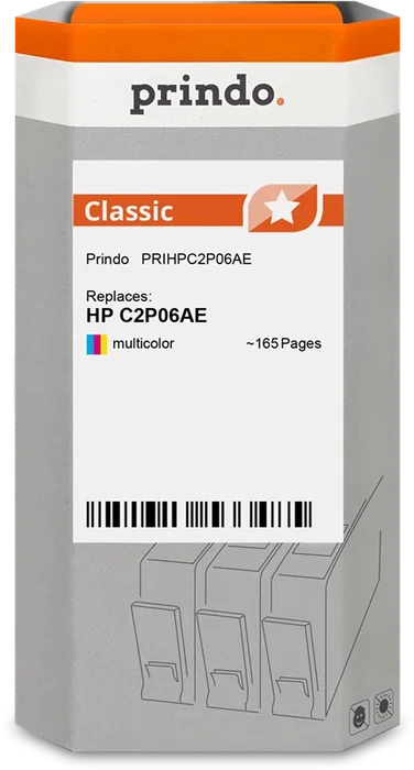 Prindo Cartucho de tinta Classic Varios colores PRIHPC2P06AE Prindo Cartucho de tinta Classic Varios colores PRIHPC2P06AE