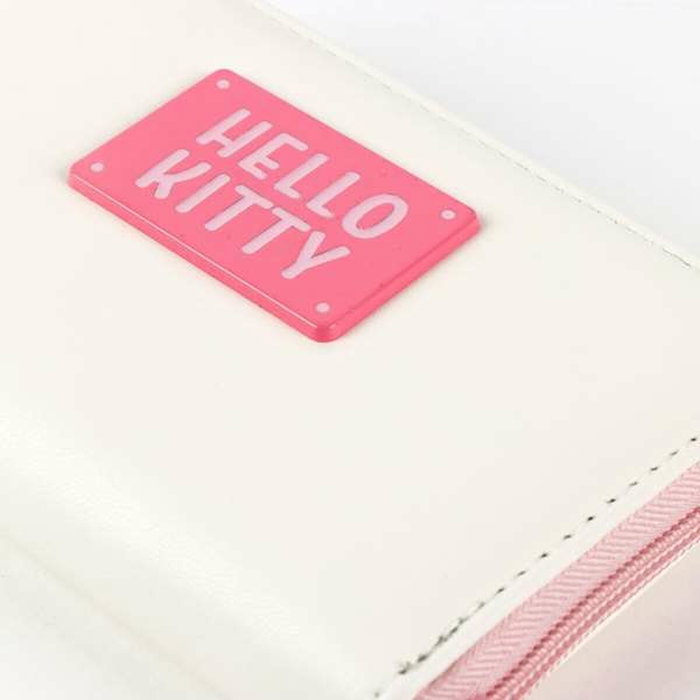 Cerdá Cartera Hello Kitty en Polipiel Rosa 15x9x2,5 cm