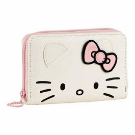 Cerdá Cartera Hello Kitty en Polipiel Rosa 15x9x2,5 cm