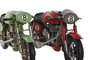 DKD Home Decor Vehículo de Decoración Metal 32x11x15 Surtido de 2