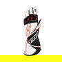 OMP Guantes de Karting KS-2R MY2022 Blanco-Rojo Talla 4 Referencia OMPKB0-2749-A01-120-004