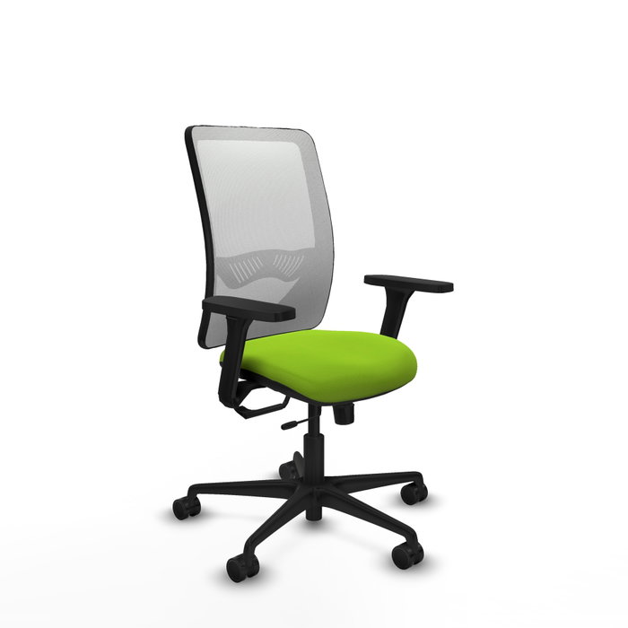 PIQUERAS Y CRESPO Silla de oficina Zulema Pistacho y Blanco PIQUERAS Y CRESPO Silla de oficina Zulema Pistacho y Blanco