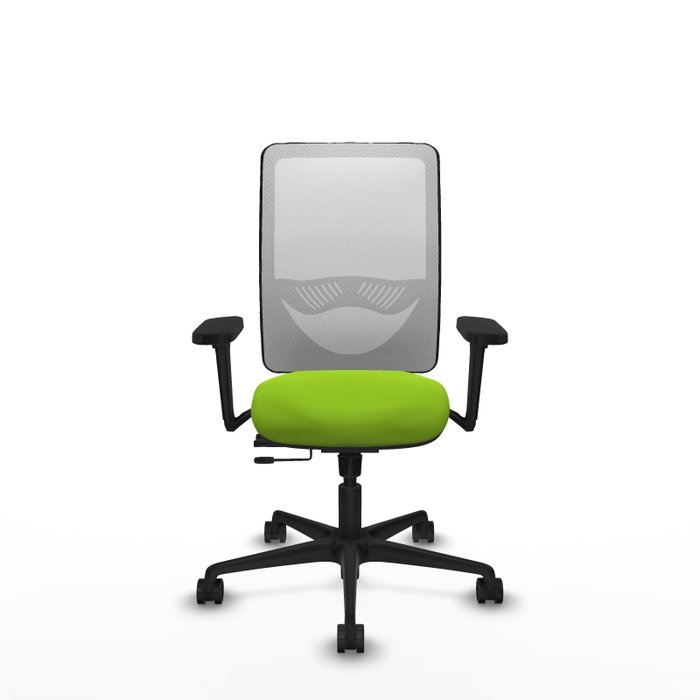 PIQUERAS Y CRESPO Silla de oficina Zulema Pistacho y Blanco PIQUERAS Y CRESPO Silla de oficina Zulema Pistacho y Blanco