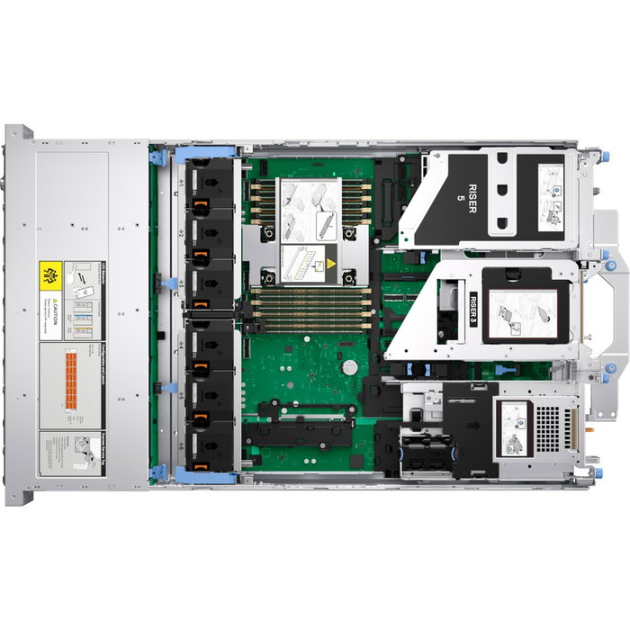 Dell PowerEdge R570 Servidor Rack 2U - Intel Xeon 6507P, 32 GB DDR5, 960 GB SSD, Fuentes Redundantes 1100W, Controlador RAID PERC H965i Dell PowerEdge R570 Servidor Rack 2U - Intel Xeon 6507P, 32 GB DDR5, 960 GB SSD, Fuentes Redundantes 1100W, Controlador RAID PERC H965i