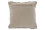 DKD Home Decor Cojín Boho Marrón Blanco 8 x 45 x 45 cm (2 Unidades) Poliéster Yute Lana