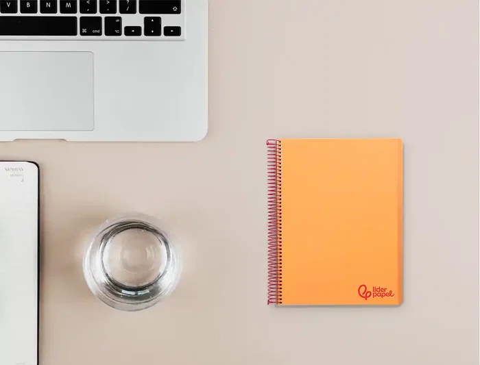 Liderpapel Cuaderno Espiral A6 Micro Wonder Tapa Plástico 120 Hojas 90gr Cuadro 5mm 4 Bandas Color Naranja Liderpapel Cuaderno Espiral A6 Micro Wonder Tapa Plástico 120 Hojas 90gr Cuadro 5mm 4 Bandas Color Naranja