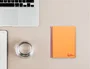 Liderpapel Cuaderno Espiral A6 Micro Wonder Tapa Plástico 120 Hojas 90gr Cuadro 5mm 4 Bandas Color Naranja