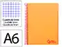Liderpapel Cuaderno Espiral A6 Micro Wonder Tapa Plástico 120 Hojas 90gr Cuadro 5mm 4 Bandas Color Naranja Liderpapel Cuaderno Espiral A6 Micro Wonder Tapa Plástico 120 Hojas 90gr Cuadro 5mm 4 Bandas Color Naranja