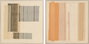 DKD Home Decor Cuadro Abstracto 3D en Poliester, Pack de 2