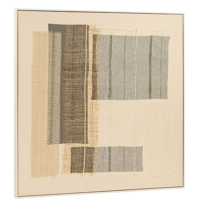DKD Home Decor Cuadro Abstracto 3D en Poliester, Pack de 2