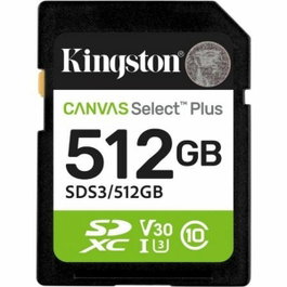 Kingston Canvas Select Plus Gen3 SDXC 512 GB 150 MB/s C10 U3 V30