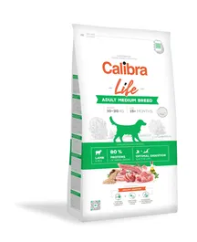 Calibra Dog Life Alimento para Perros Adultos Razas Medianas Cordero Hipoalergénico 2.5 kg