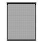 Schellenberg Mosquitera Enrollable Antracita 100 x 160 cm, Equipo Completo para Ventanas, Tejido Fibra de Vidrio, Fácil Montaje