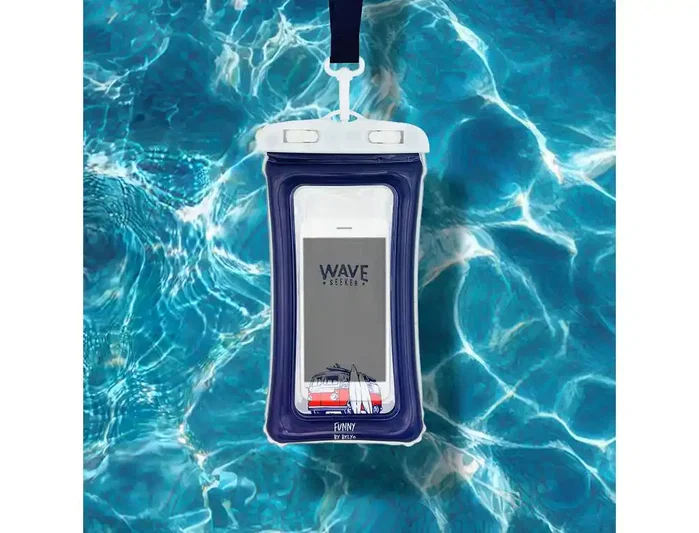 Wondee Funda impermeable para móvil Funny hasta 6,7 pulgadas