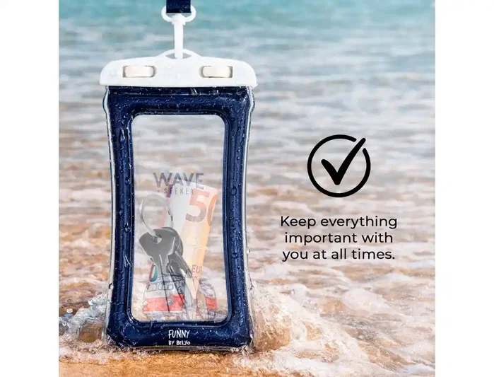 Wondee Funda impermeable para móvil Funny hasta 6,7 pulgadas