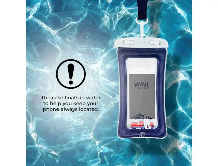 Wondee Funda impermeable para móvil Funny hasta 6,7 pulgadas