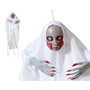 Atosa Fantasma Colgante Con Rostro Gris Y Lágrimas De Sangre - 85 cm