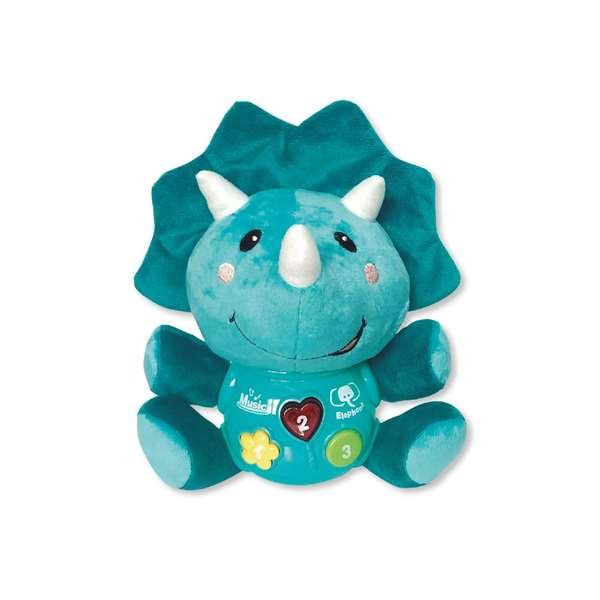 Peluche actividades animales unicornio, dinosaurio y conejo, 17cm - modelos surtidos