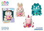 Peluche actividades animales unicornio, dinosaurio y conejo, 17cm - modelos surtidos