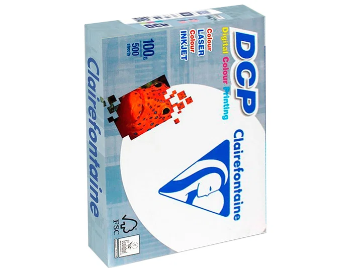 Clairefontaine Papel Fotocopiadora Din A4 100 Gramos Paquete 500 Hojas Blanco