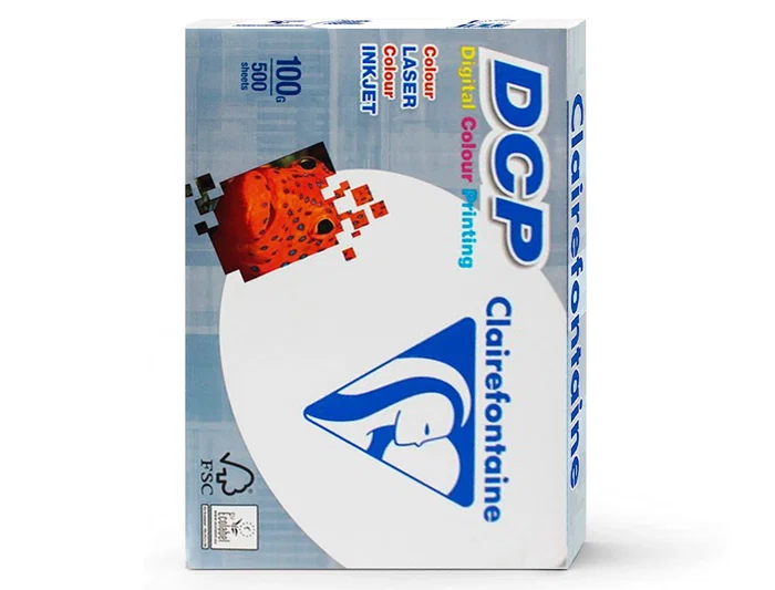 Clairefontaine Papel Fotocopiadora Din A4 100 Gramos Paquete 500 Hojas Blanco