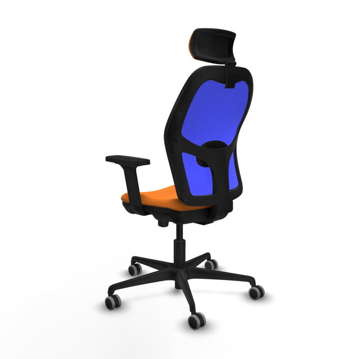 PIQUERAS Y CRESPO Silla de oficina Jorquera Naranja y Azul PIQUERAS Y CRESPO Silla de oficina Jorquera Naranja y Azul