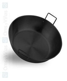 Paelleras El Cid Paellera Honda de Hierro Esmaltado para Cocina, Diámetro 36 cm