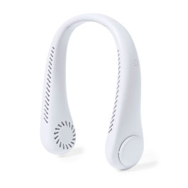 Basics Ventilador de Cuello Recargable USB Blanco