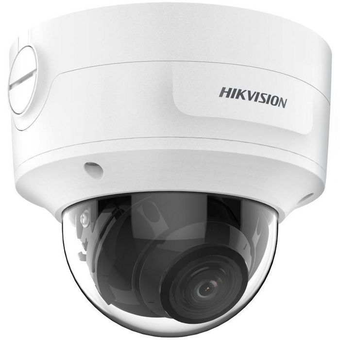 Hikvision Cámara IP Minidomo 4MP DarkFighter DS-2CD2143G2-I (2.7-13.5mm) Antivandálico IR40 IK10 IP66 Audio Alarma