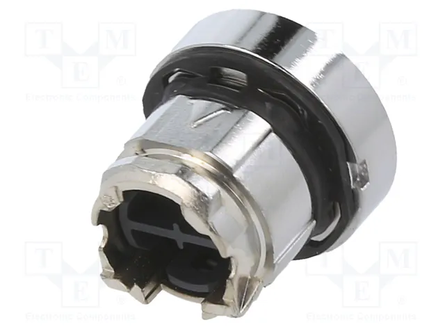 SCHNEIDER ELECTRIC Interruptor de presión Harmony XB4 negro 22mm