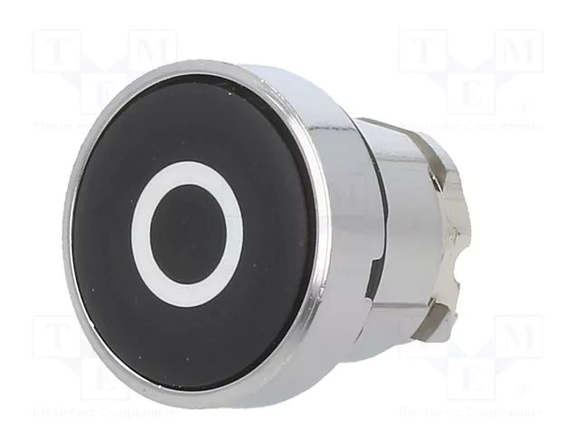 SCHNEIDER ELECTRIC Interruptor de presión Harmony XB4 negro 22mm