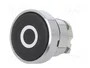 SCHNEIDER ELECTRIC Interruptor de presión Harmony XB4 negro 22mm