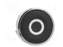 SCHNEIDER ELECTRIC Interruptor de presión Harmony XB4 negro 22mm