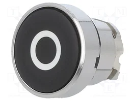 SCHNEIDER ELECTRIC Interruptor de presión Harmony XB4 negro 22mm