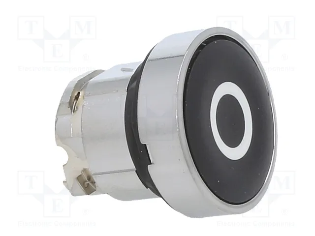 SCHNEIDER ELECTRIC Interruptor de presión Harmony XB4 negro 22mm