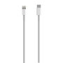Aisens Cable USB 2.0 USB-C a Lightning PD 2A, 0.5m, Blanco